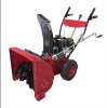 gas power dual-stage snow thrower