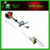 gas powered extendable long reach tree pole saw