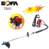gasoline grass trimmer/knapsack brush cutter tb43