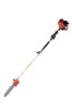 gasoline power 26cc long pole saw/brush cutter