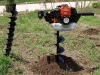 gasoline power 49cc ground driller/earth auger/hole digger