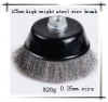 germany style 125mm(5")crimp steel wire cup brush