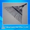 good quality steel wire garden rake,22T and more