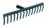 grass rake in garden tools