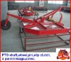 grass slasher for tractor,wheel,independent slip clutch,PTO shaft,pin,gear box,lawn mower.