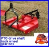 grass slasher for tractor,wheel,independent slip clutch,PTO shaft,pin,gear box,lawn mower.