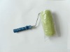 green acrylic paint roller