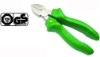 green color diagonal pliers