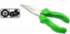 green color long nose pliers