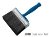 green plastic handle painting brush