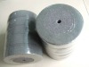 grey abrasive wheels with shrink plastic