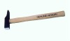 hammer with wooden handle
