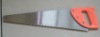 hand saw with plastic handle
