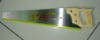 hand saw with wooden handle