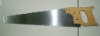 hand saw with wooden handle