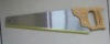 hand saw with wooden handle