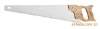 hand saw with wooden handle