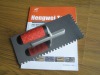 hand tools Plastering trowels with teeth stainless steel blade