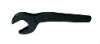 hand tools bent single solid wrench ,carbon steel,45#steel 40 chormium