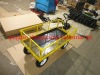 handy four wheels garden trolley cart