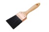 hardwood handle hollow filament paint brush HJFPB11087