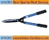 hedge shear with blue color