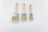 high-grade ! 3 pcs synthetic fiber wooden handle paint brush set