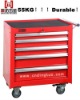 high quality 4 wheels five 5 drawers Steel toolcart