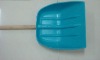 high quality plastic snow shovel with wooden handle