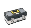 high quality plastic&steel tool carrying case work-box hold-all