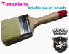 high quality pure white bristle paint brush