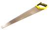 high quality steel hand saw with plastic handle