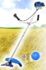 hot sale brush cutter gas grass trimmer machine gasoline mower BC43 metal blade and nylon cutter