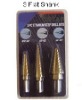 hss step drill set
