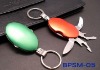 key chain with foldable knife, functional knife