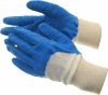 kids garden gloves latex coated interlock gloves