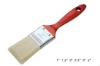 lacquer wooden handle and boiled white bristle paint brush