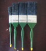 lathe technology wooden handle and black filament paint brush
