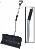 long handle aluminum snow shovel