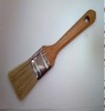 long handle natural white twice boiled bristle paint brush