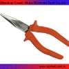 long nose plier tool with red color grip