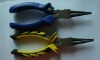 long nose plier with rubber handle