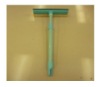 long plastic handle sponge floor brush