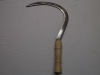 long wood handle agriculture farming sickle 14"