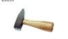 machinist hammer with short wooden handle