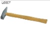 machinist hammer with wooden handle