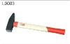 machinist hammer with wooden handle