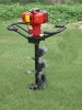 manual earth auger,250X700,sell well gasoline engine earth auger
