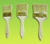 many sizes paint brushes with natural bristle