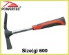 mason hammer W/steel tubular handle